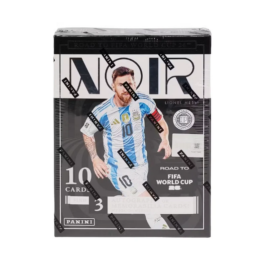 2025/26 Panini Noir Road to World Cup Soccer Hobby International 3 Box Case