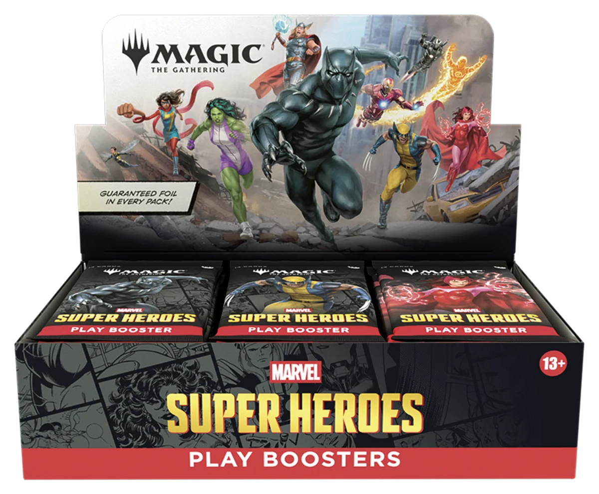 Marvel Super Heroes Play Booster Box