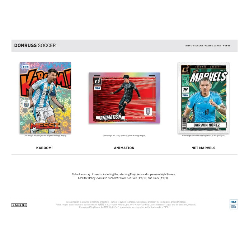 2024/25 Panini Donruss Soccer Hobby Box