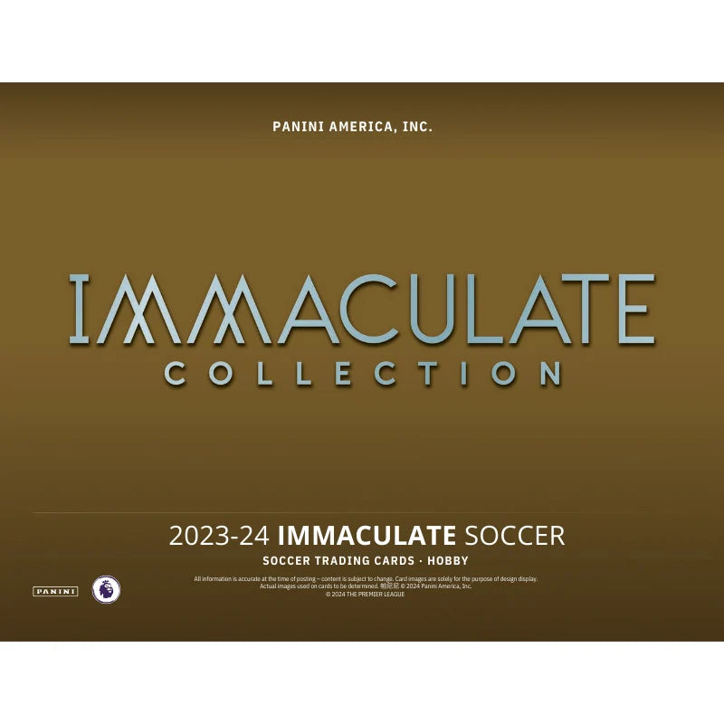 2024 Panini Immaculate Soccer Hobby 6 Box Case