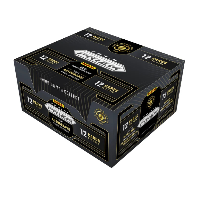 2025 Panini Prizm FIFA Club World Cup Soccer Hobby 12 Box Case