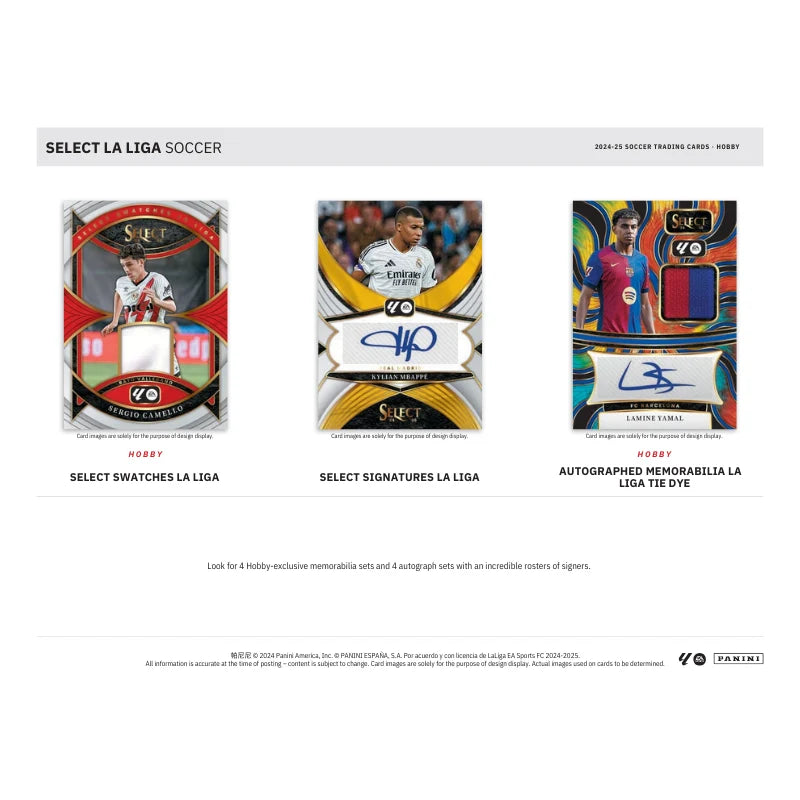 2024/25 Panini Select La Liga Soccer Hobby 12 Box Case
