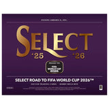 2025/26 Panini Select Road to World Cup Soccer Hobby Mega 20 Box Case