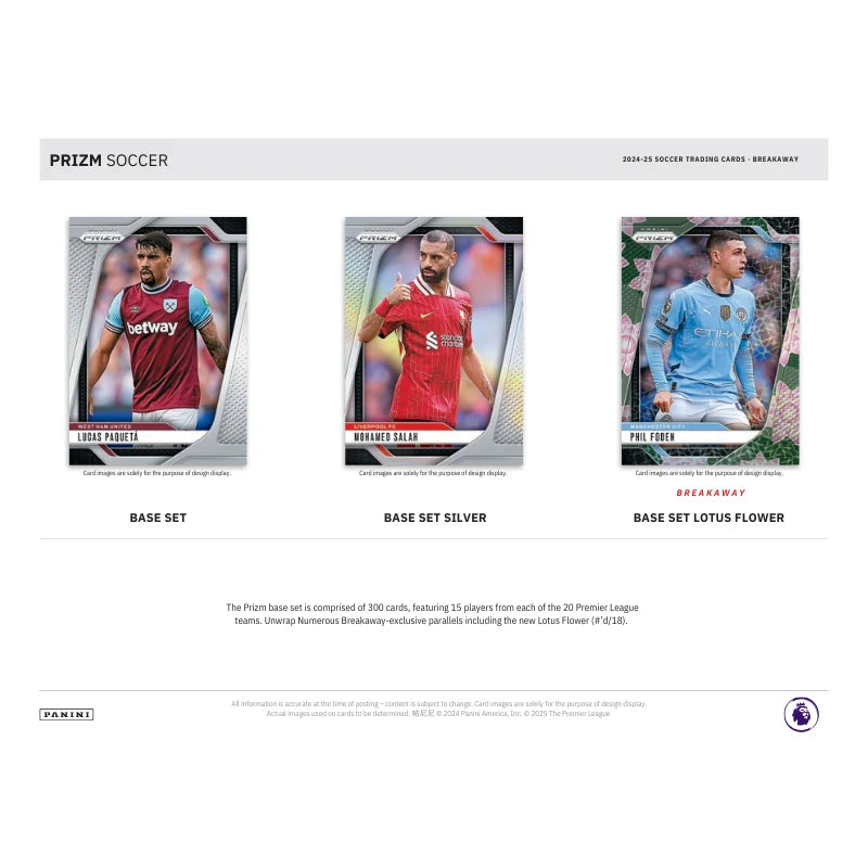 2024/25 Panini Prizm EPL Soccer Breakaway 20 Box Case